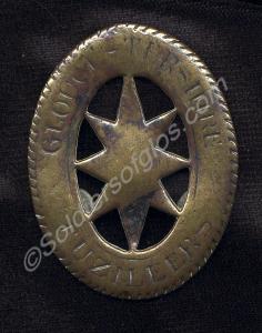 Shoulder belt plate of the Royal North Gloucesters