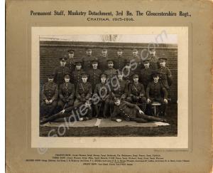 The Permanent Staff, Musketry Detachment, 3rd (Res