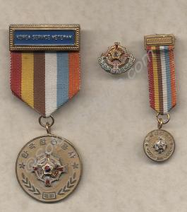 Korean Veterans Association Medal. Belonging to 19