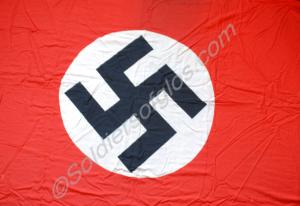 German Nazi flag. 4 feet x 10 feet. c. 1933-1945
