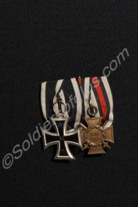 Group of two German medals; Iron Cross 2nd Class a