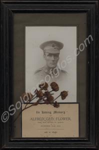 Sgt. Alfred George Flower of 8th Battalion The Gl