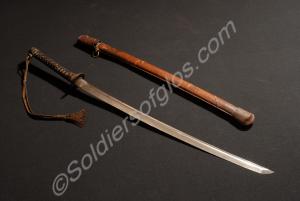 Japanese officer's sword. Taken during 'Ham Bone'