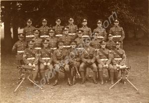 Vickers machine gun training section including thr