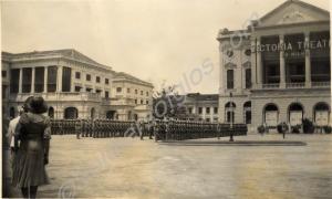 Parade in front of the Government Offices and Vict