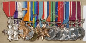 Group of thirteen medals; Member of the Most Excel