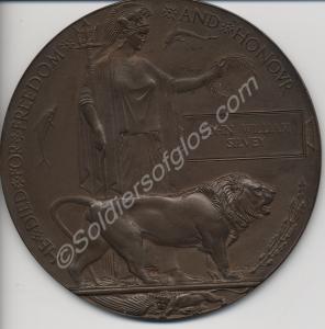 Bronze memorial plaque to 11278 Private John Willi
