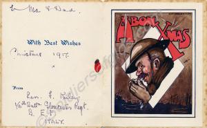 Christmas card from the  British Expeditionary For