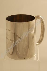 Silver tankard, 'Malaya Command Rifle Meeting 1931
