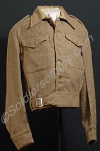 Battle dress jacket 1940's pattern. Property of 51