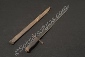 Japanese bayonet and scabbard. 30 year-type bayone
