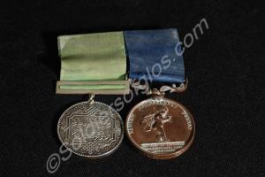 Group of two medals; Turkish Medal and Royal Human