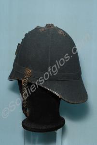 British army Home Service pattern helmet covered w