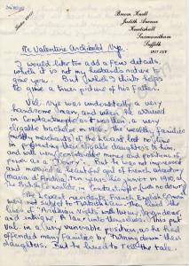 Biographical notes concerning Major Victor Archiba