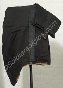 Officer's laced blue patrol overalls. Probably wor