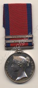 Military General Service Medal with clasps for Mai