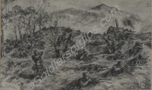 Sketch of the Glorious Stand of the Gloucestershir