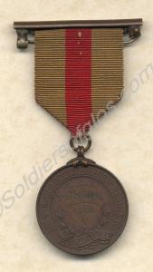 Bronze  marksman medal awarded to Private T. Sarge