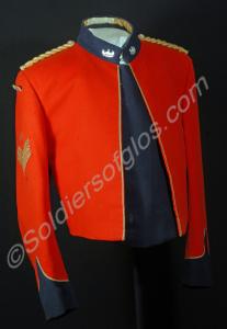 Mess Jacket with colour badges and pin-on citation