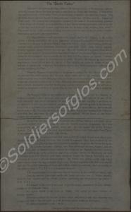 Framed Communist propaganda leaflet 'The Devils Ta