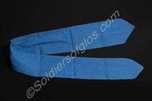 Blue United Nations neck tie. c. 1951-1960.
