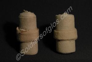 Pair of British Army officer's tropical short putt
