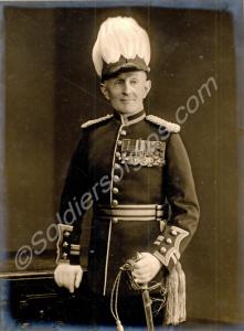 Brigadier A.W. Pagan. Gloucestershire Regiment. c.