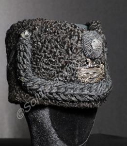 Rifle officer's  full dress astrakhan cap or busby