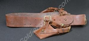 Sam Browne belt, shoulder strap and sword frog. Wo