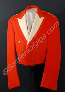 Mess dress jacket and waistcoat. The jacket is sca