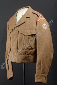 Battle dress jacket (1956) and trousers (1954). Wo