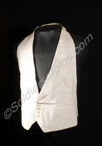 White mess waistcoat. Lieutenant-Colonel E. D. Har