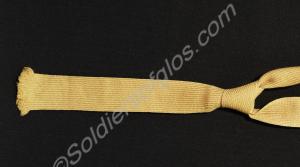 Service dress tie. Worn by Lieutenant-Colonel K.F.