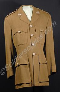 Service dress jacket and trousers. The jacket has