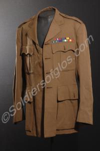 Service dress jacket and trousers. The jacket has