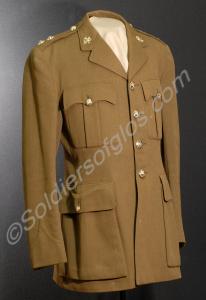 Service dress jacket and two pairs of trousers. Th