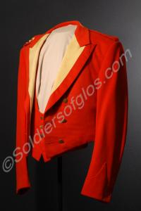 Officer's mess dress jacket and waistcoat. The jac