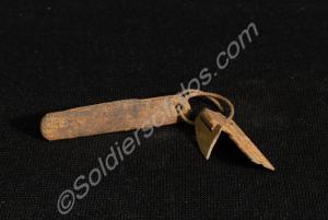 Tin opener and small penknife with one blade. c. 1