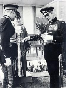 Colonel of the Regiment, Brigadier A.R.A. Arengo-J