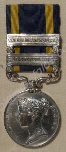 Punjab Medal with clasps for Goojerat and Chilianw