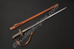 Infantry officer's sword, manufactured by Hobson &