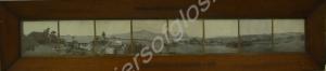 Two photographs of a panoramic view from the 4th B