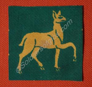Formation sign of South Western District, as worn