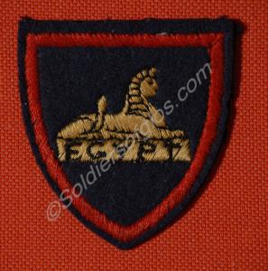 Formation sign of the Army Cadet Force as worn on