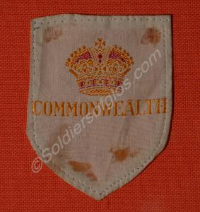 Formation sign of the Commonwealth Division, as wo
