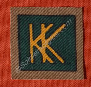 Formation sign of 49th Infantry Brigade, as worn o
