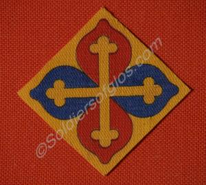 Formation sign of the Wessex Brigade, as worn on t