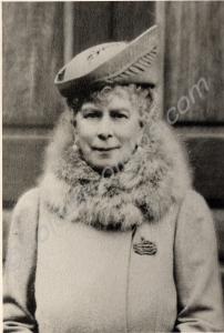Photocopy of  photograph of Her Majesty Queen Mary