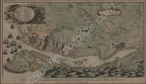 Plan of the Town and Harbour of Mahon (Minorca) St