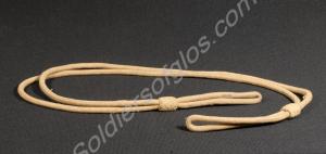 Khaki lanyard for revolver.